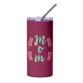 Mom Floral Tumbler, Mom Gift Tumbler, Mother's Day Gift, Mom Birthday Gift, Floral Gift for Mom, Stylish Tumbler for Mom - Tawshia